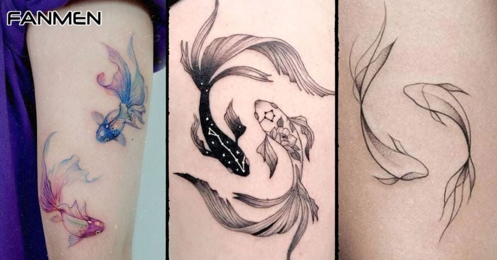 Hình xăm Song Tử nam mẫu 3