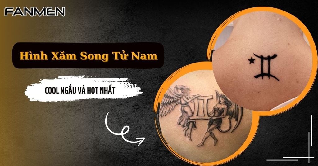 Hình xăm Song Tử nam