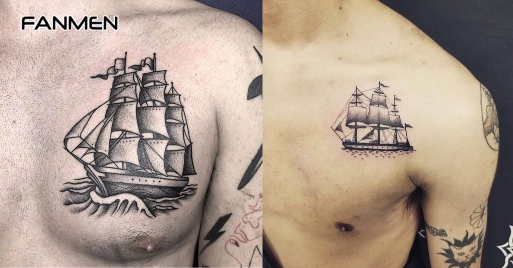 Hình xăm thuyền buồm