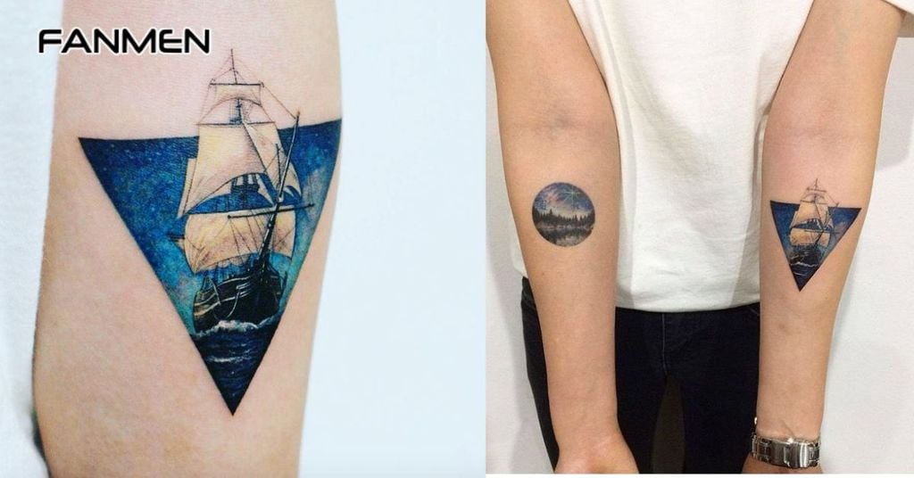 Hình xăm thuyền buồm