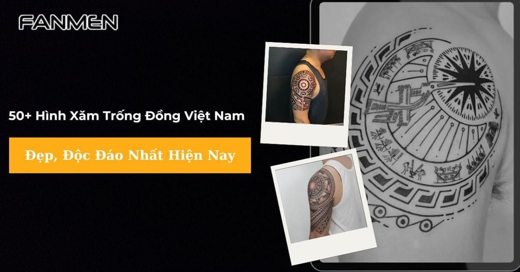 Hình xăm trống đồng Việt Nam