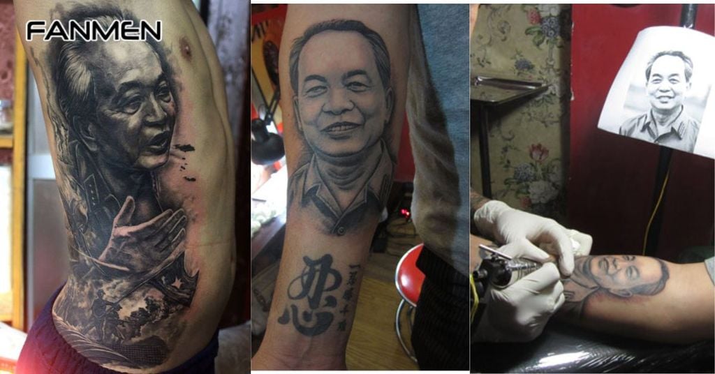 Hình xăm Võ Nguyên Giáp 3