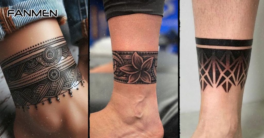 Hình xăm vòng cân nam mẫu 17