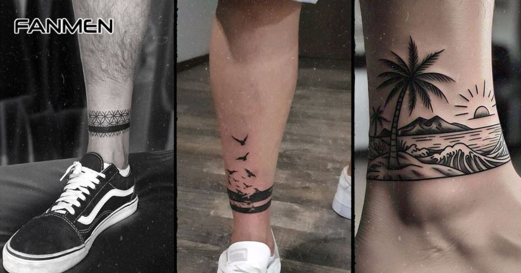 Hình xăm vòng cân nam mẫu 19