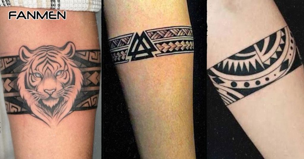 Hình xăm vòng cân nam mẫu 21