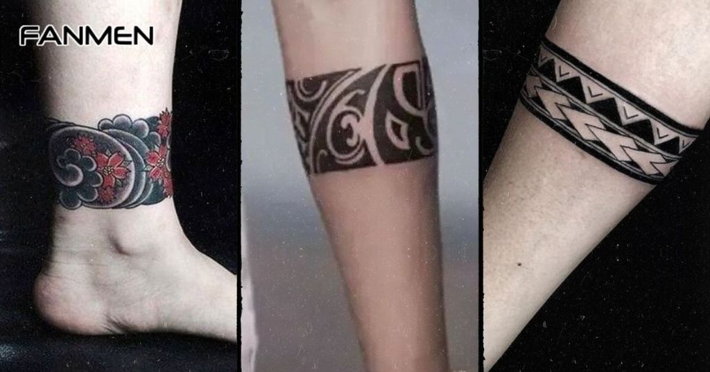 Hình xăm vòng cân nam mẫu 7