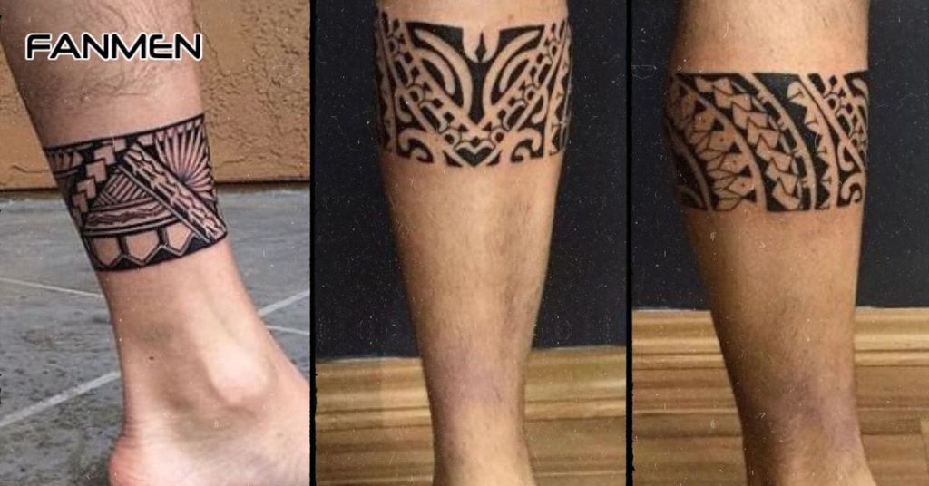 Hình xăm vòng cân nam mẫu 9