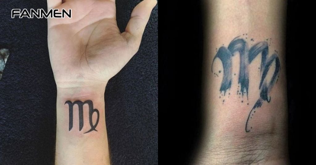 Hình Xăm Xử Nữ Phong Cách Chữ Viết