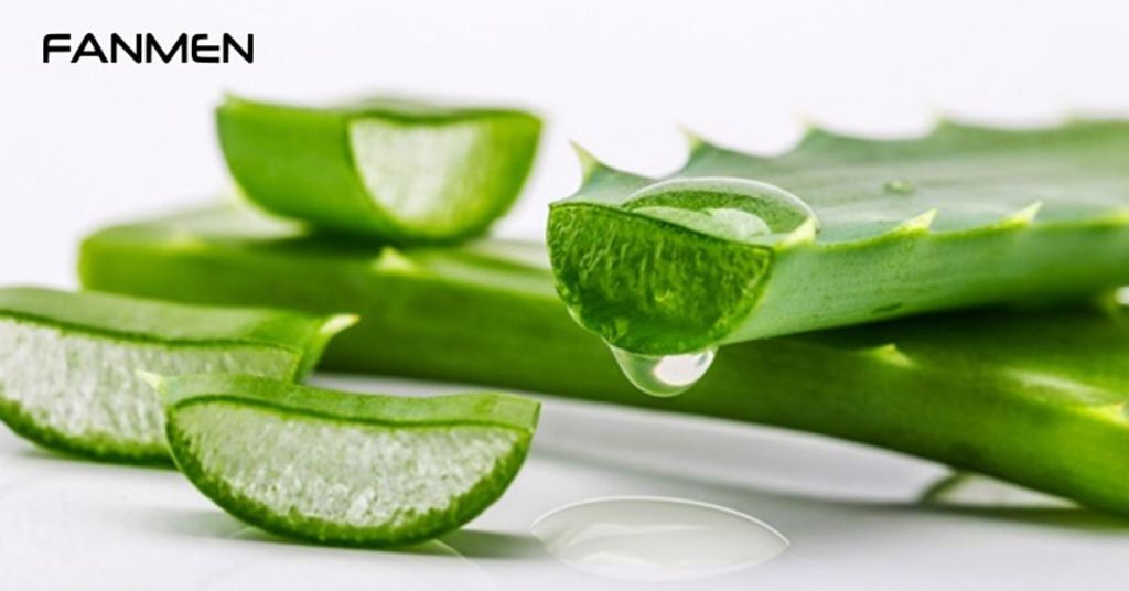 Hỗ trợ xóa thâm mụn bằng nha đam