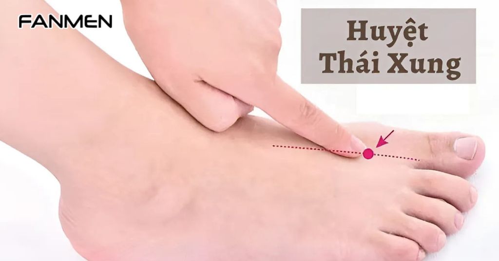 Huyệt Thái Xung