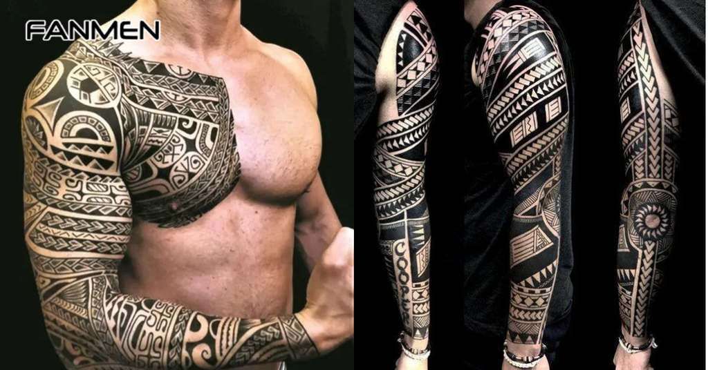 Hình xăm phong cách tribal cá tính 4