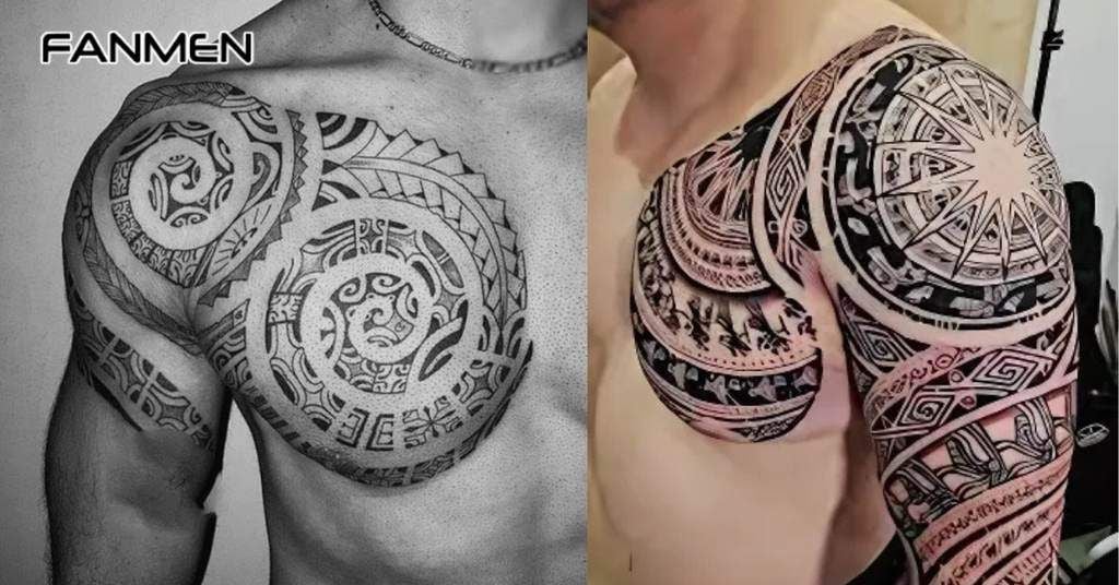 Hình xăm trống đồng Việt Nam ở tay&nbsp;4