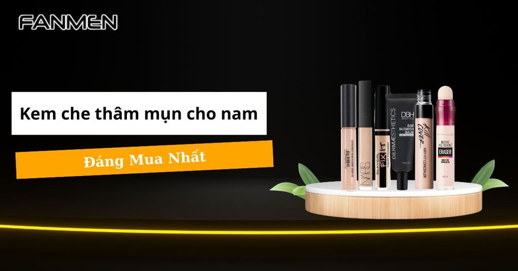 Kem che thâm mụn cho nam