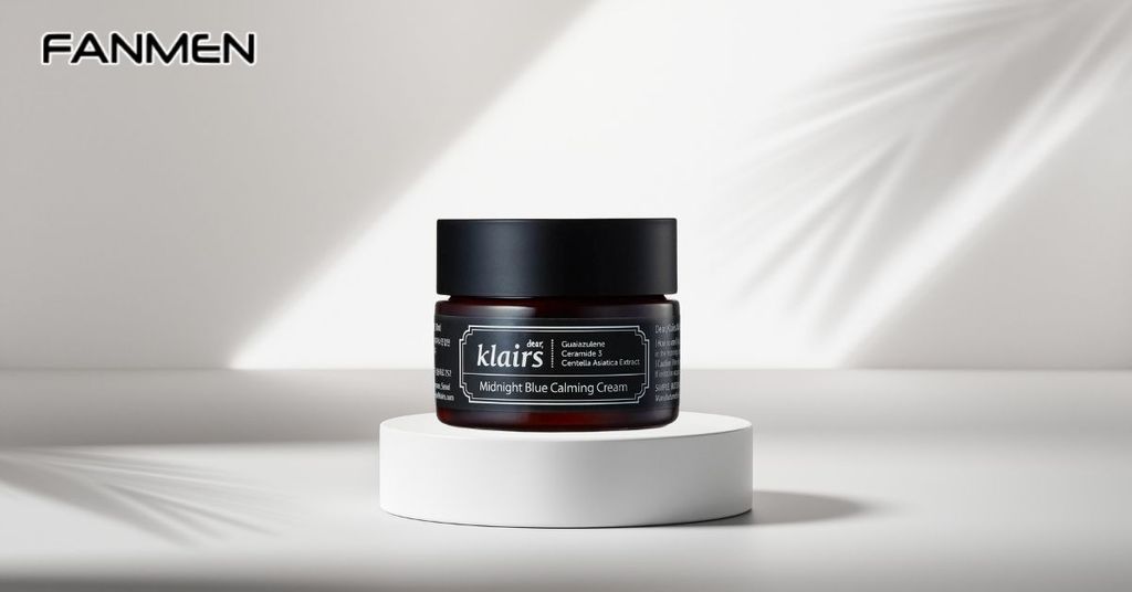 Kem dưỡng ẩm cho da dầu nam Klairs Midnight Blue Calming Cream
