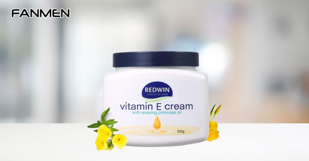Kem dưỡng ẩm da mặt cho nam vào mùa đông​ Redwin Vitamin E Cream