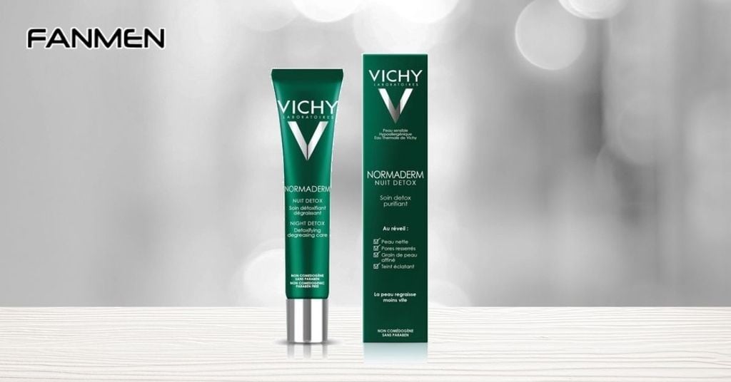 Kem dưỡng se khít lỗ chân lông Vichy Normaderm Night Detox