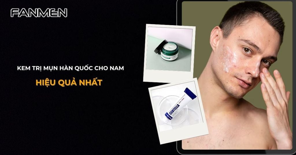 kem trị mụn hàn quốc cho nam