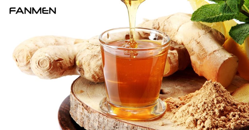 Kết hợp mật ong và gừng
