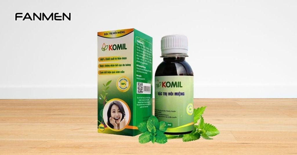 Thuốc trị hôi miệng tận gốc Komil
