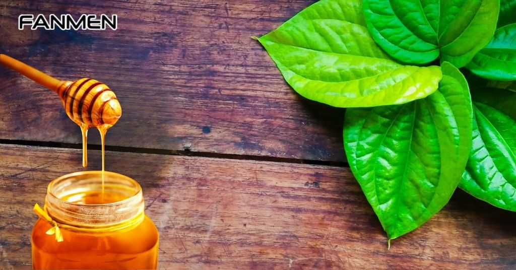 Lá trầu không và mật ong