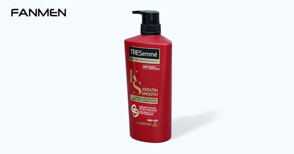 Dầu gội không sulfate cho nam TRESemmé Keratin Smooth