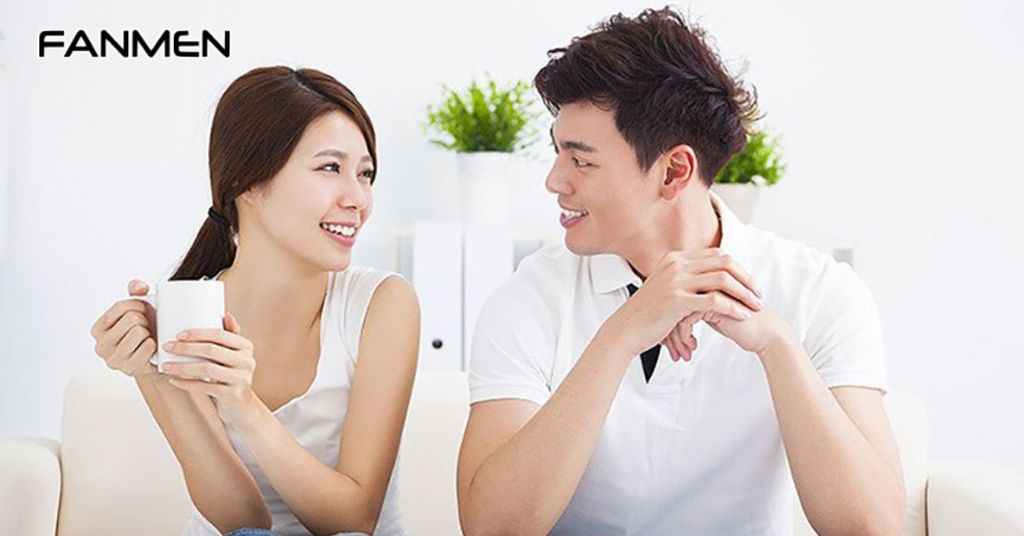 Luôn nở nụ cười khi gặp cô ấy