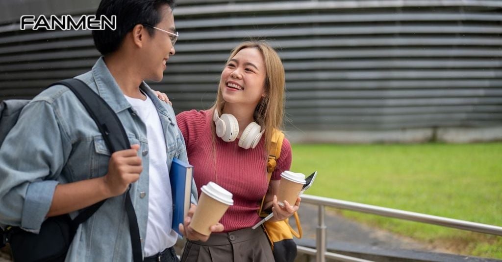 Luôn tự tin trước cô nàng