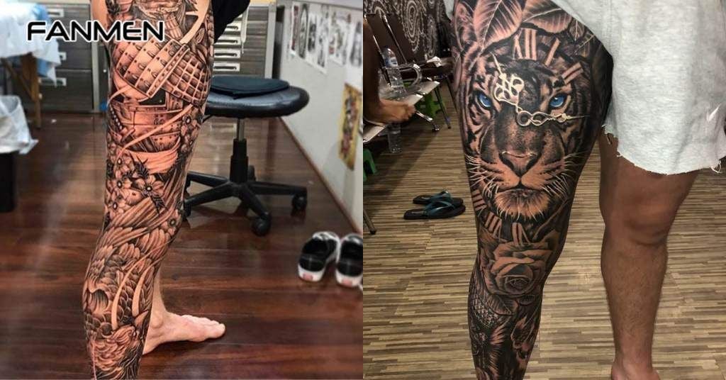 Cần lưu ý gì khi xăm ở chân cho nam giới