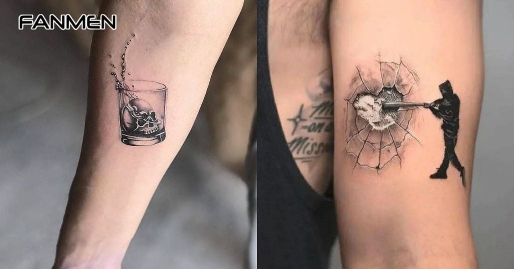 Một số lưu ý khi xăm hình xăm 3D nhỏ cho nam