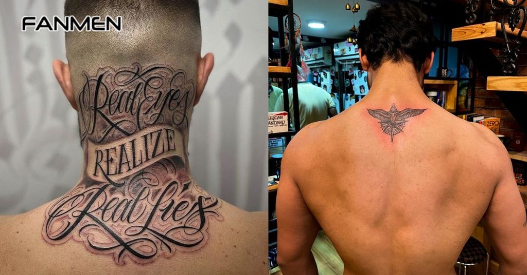 Lưu ý sau khi xăm hình sau gáy nam