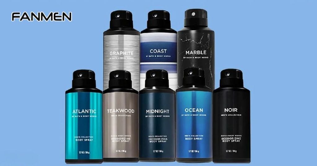 Body Mist Bath & Body Works cho nam