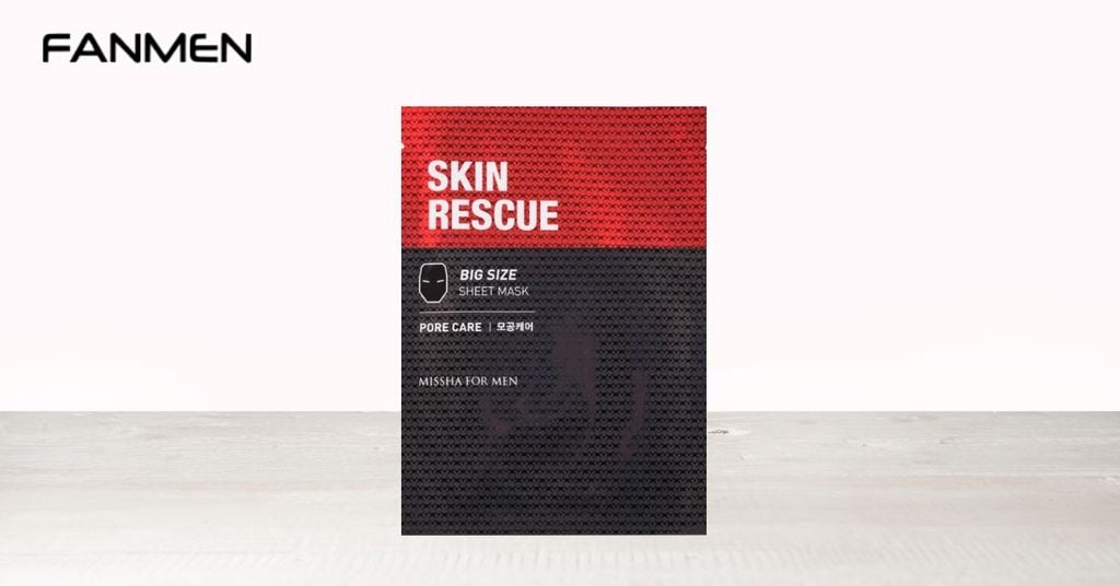 Mặt nạ dưỡng da cho nam da khô mùa đông​ Missha For Men Skin Rescue