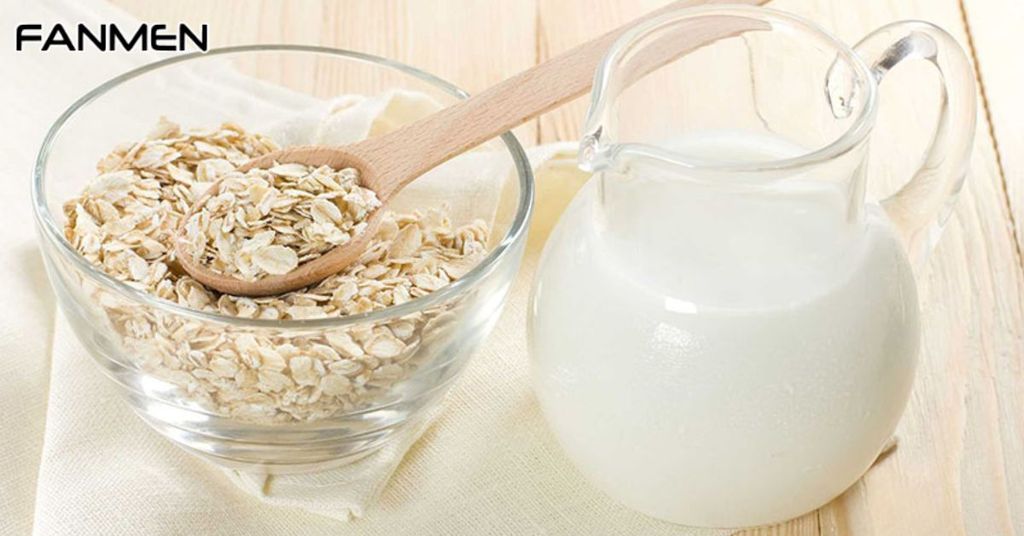 Mặt nạ yến mạch với sữa chua