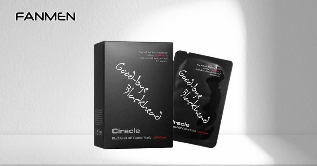 Miếng dán lột mụn mũi nam Ciracle Blackhead Cotton Mask