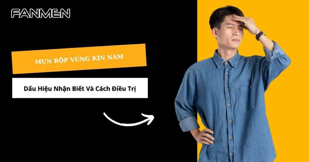 mụn rộp vùng kín nam