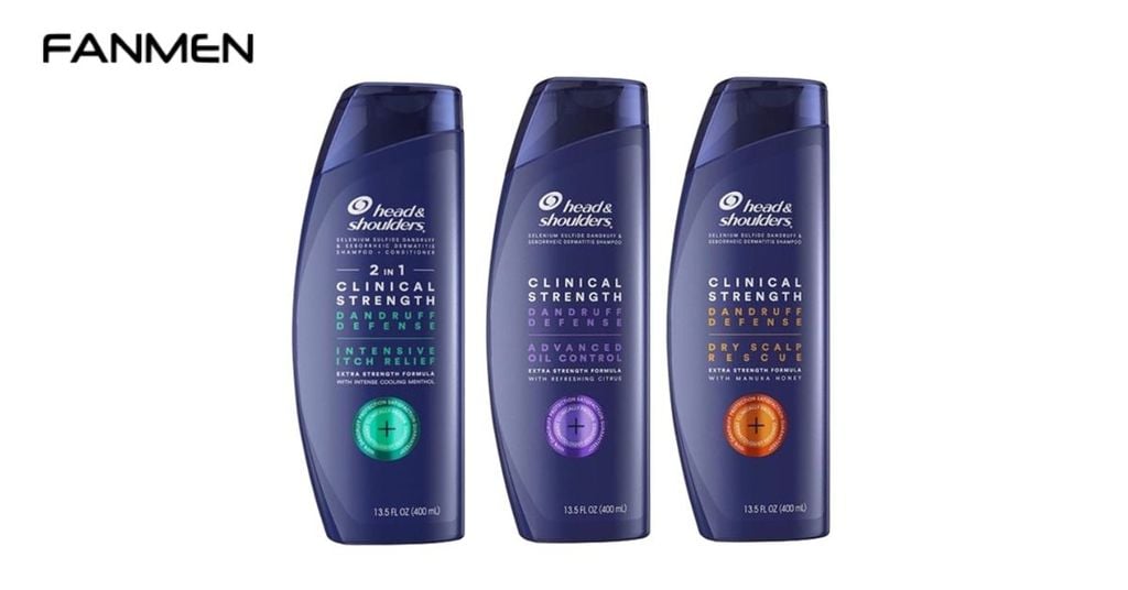 Dầu gội và dầu xả cho nam Head & Shoulders Clinical Strength