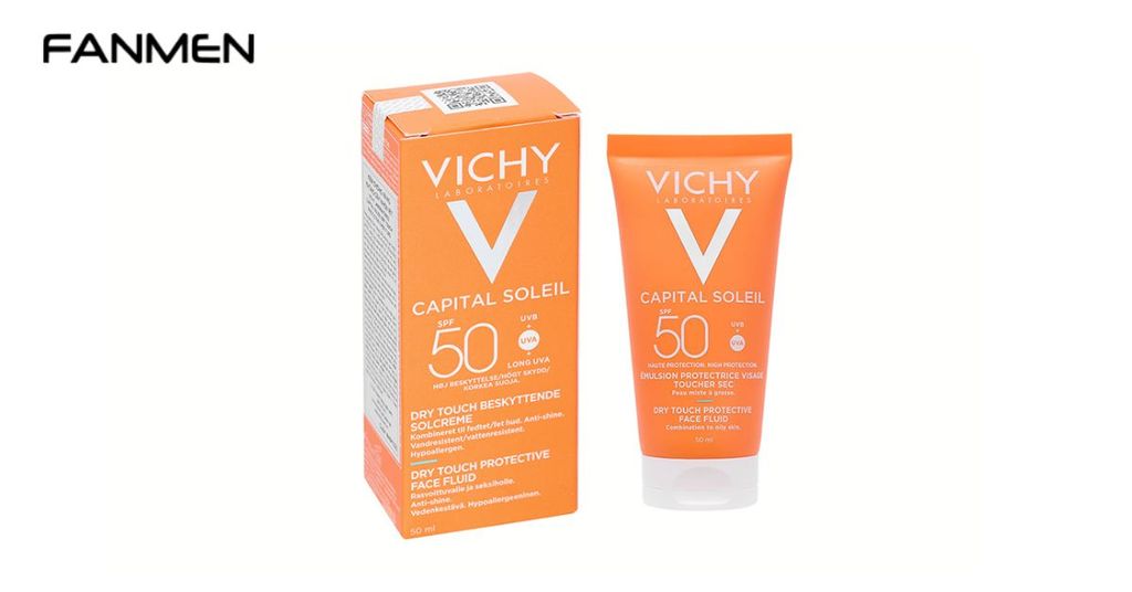 Kem chống nắng Vichy Capital Soleil SPF50 UVA+UVB