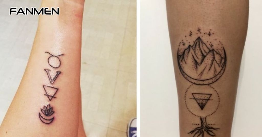 Hình Xăm Kim Ngưu Kết Hợp Yếu Tố Khác 3