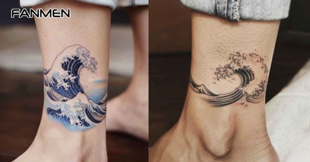 Hình xăm mắt cá chân độc đáo và phá cách 4