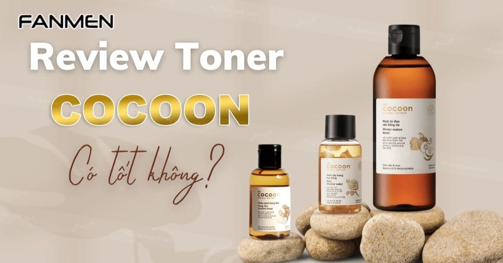 Nước hoa hồng trị mụn giá rẻ Cocoon