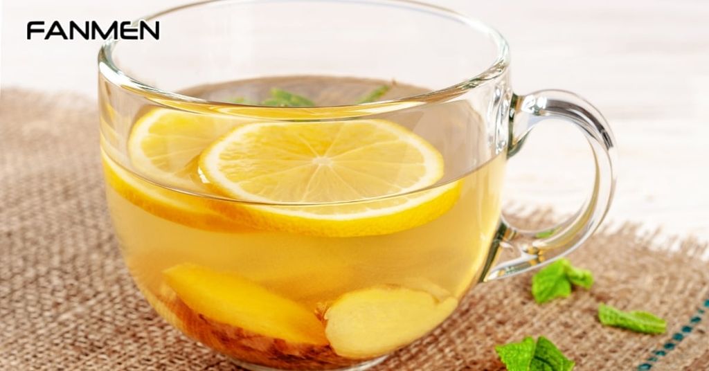 Nước súc miệng gừng và chanh