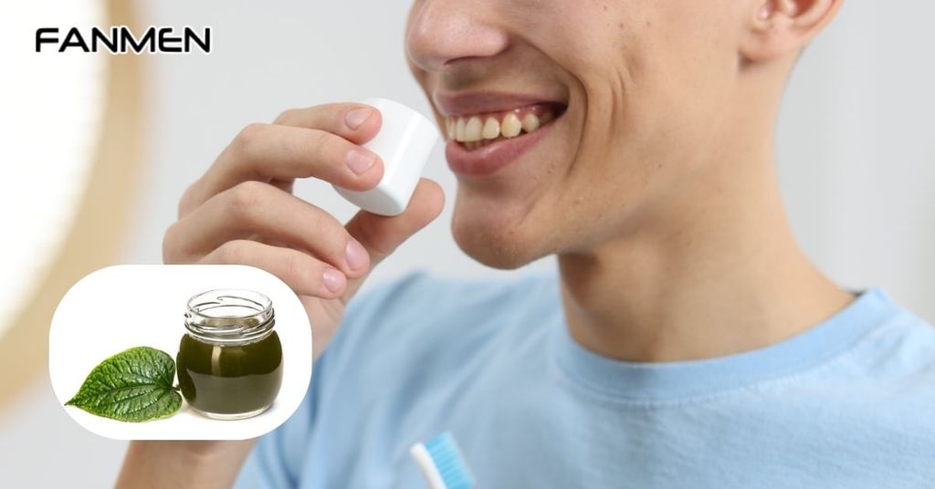 Nước súc miệng lá lốt tươi