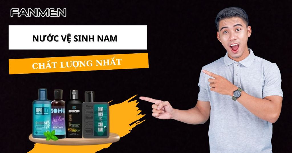 Nước vệ sinh nam