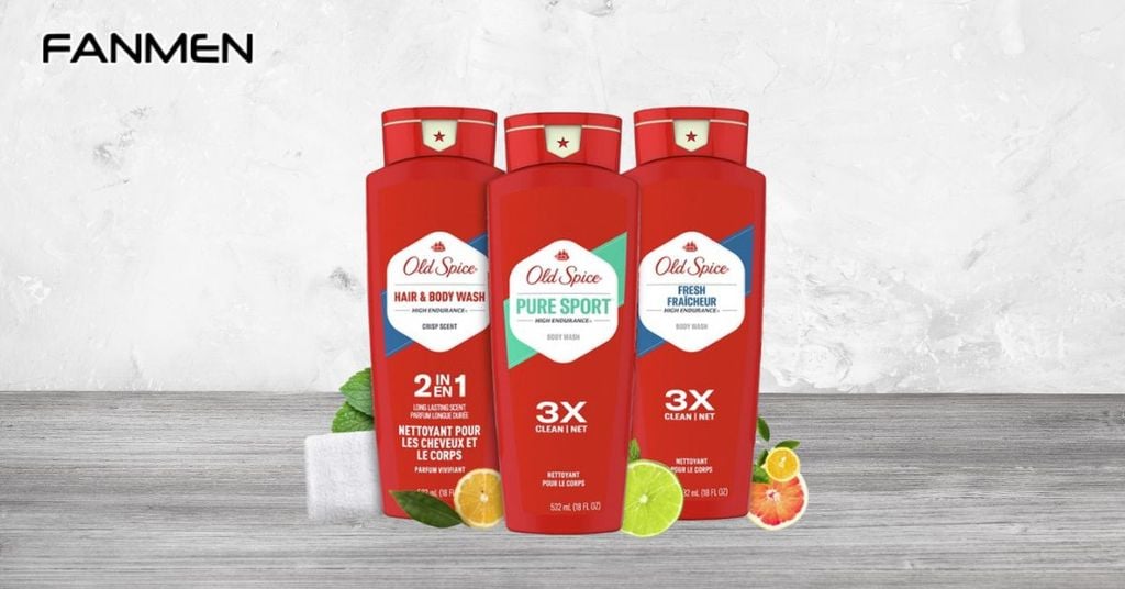 Dầu gội sữa tắm 2 trong 1 cho nam Old Spice Hair & Body Wash