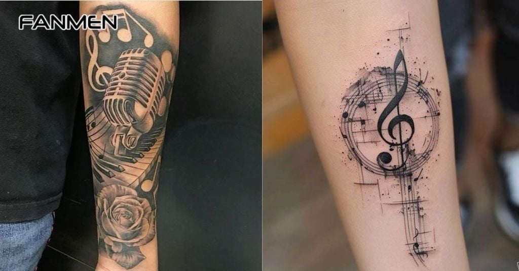 Hình xăm nốt nhạc phù hợp với những người như thế nào?