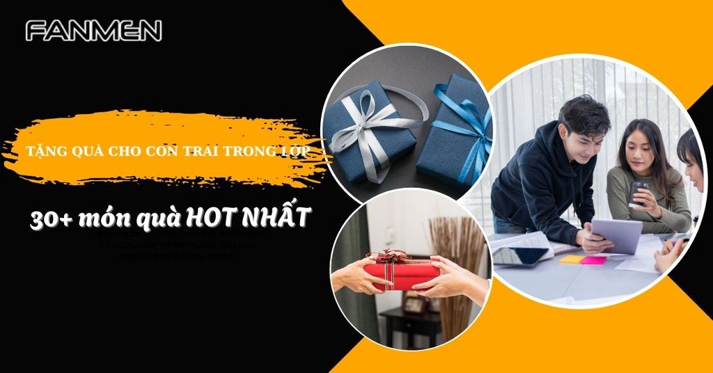 tặng quà cho con trai trong lớp