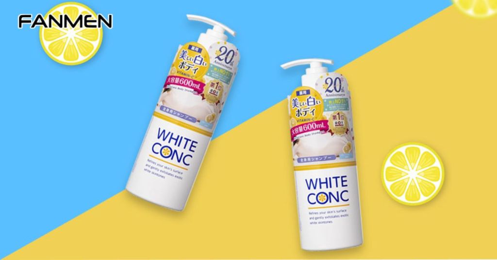 Sữa tắm trắng da 1 lần cho nam White Conc Body