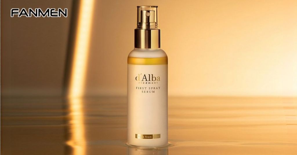 Serum căng bóng da mặt dạng xịt d’Alba First Spray Serum