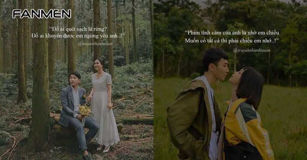 Stt tán gái hài hước, bá đạo