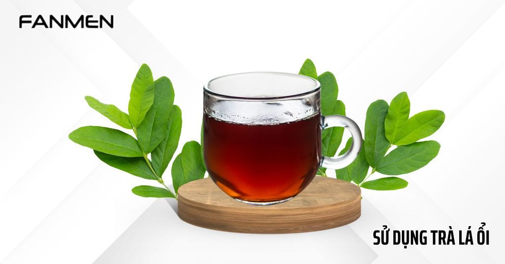 Chữa hôi miệng bằng trà lá ổi